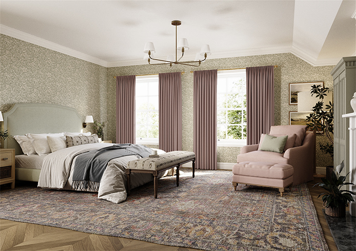 Stamford, Rosedust - Made to Measure Curtains - Image 7